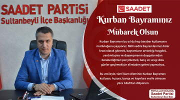 Başkan Bülbül’den Kurban Bayramı mesajı