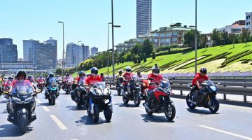 15 Temmuz Şehitleri için 251 motosikletli ile anma etkinliği