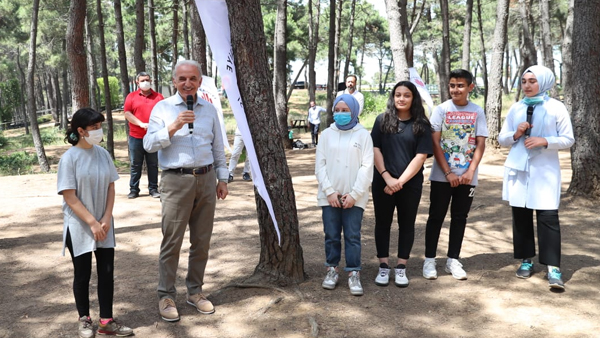 LGS stresini doğada attılar