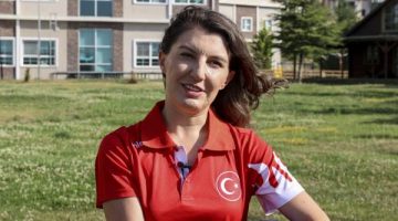 Merve Gülşah Arslan’dan “uçuş rekoru”