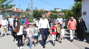 Kızılcaköy’de yaz çalışmaları başladı