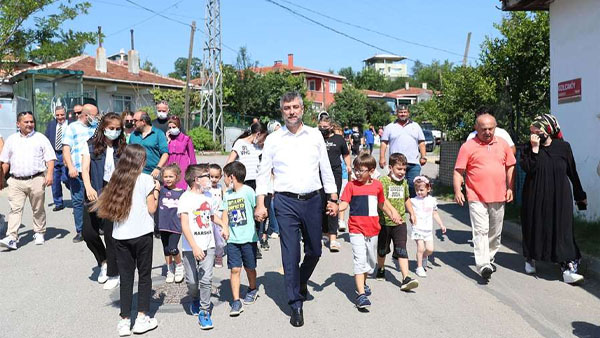 Kızılcaköy’de yaz çalışmaları başladı