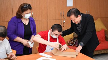Tuzla’nın özel çocuklarından anlamlı üretim