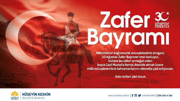 Başkan Keskin’den 30 Ağustos Zafer Bayramı mesajı