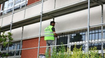 Yaz tatilinde okullara bakım