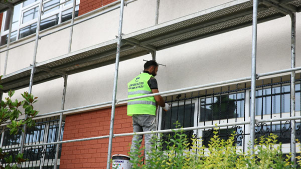 Yaz tatilinde okullara bakım