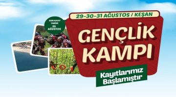 Gençler bu kampta hem eğleniyor hem öğreniyor