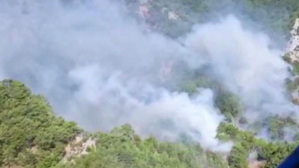 Ciğerlerimiz yanmaya devam ediyor! Kazdağları’nda yangın!