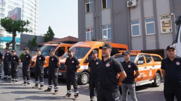 Ümraniye’den yangın bölgesine destek timi