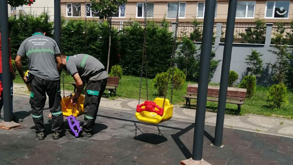 Ümraniye’nin parkları 7/24 denetleniyor