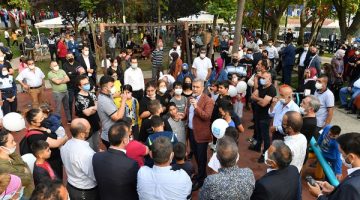 ŞEHİT TİMUR AKTEMUR PARKI’ NDA BEŞ ÇAYI BULUŞMASI