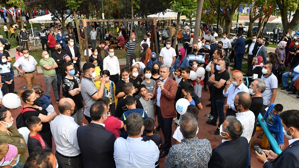 ŞEHİT TİMUR AKTEMUR PARKI’ NDA BEŞ ÇAYI BULUŞMASI