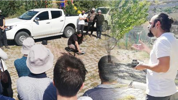 Doğanın bekçilerine drone ve fotokapan eğitimi verildi