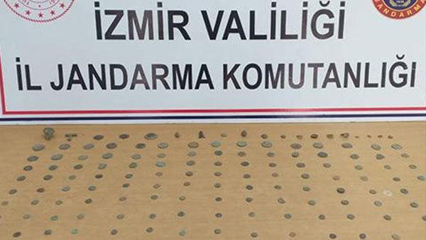İzmir’de 173 Parça Tarihi Eser Ele Geçirildi
