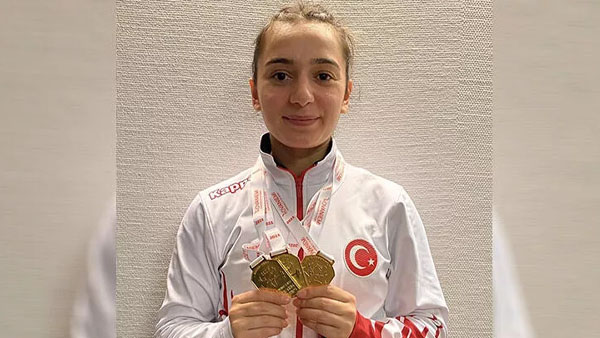 Nuray Levent 3 Altın Madalya İle Avrupa Şampiyonu Oldu