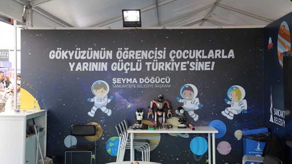 Teknofest 2021’de Sancaktepe Rüzgarı