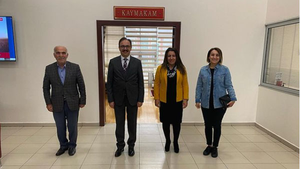 Kaymakam Kızılkaya’ya ziyaretler sürüyor