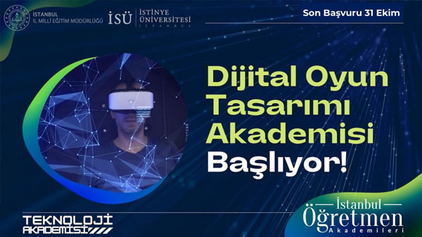 Dijital oyun tasarımı eğitimleri başlıyor