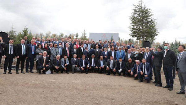 Muhtarlar için hatıra ormanı