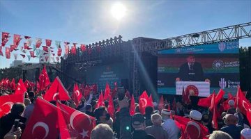 Cumhurbaşkanı Erdoğan’ın katılımıyla Ümraniye Millet Bahçesi Hizmete Açıldı