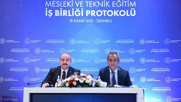 MEB ile Sanayi ve Teknoloji Bakanlığı arasında protokol imzalandı