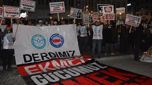Kırşehir’de Memur-Sen’den protesto!