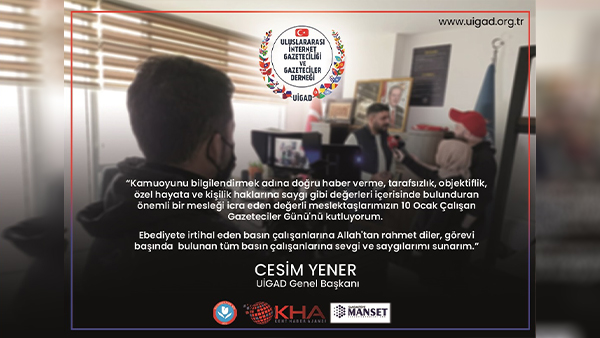 Başkan Yener, “Uigad Olarak Mücadelemizi Sürdüreceğiz!”