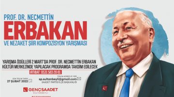 Saadet Sultanbeyli Necmettin Erbakan Şiir Ve Kompozisyon Yarışması Düzenliyor