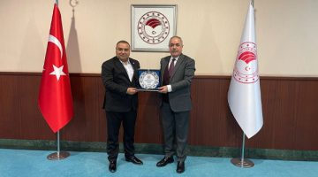 Gazeteci Ferhat Aydoğan’dan Bakan Yardımcısı Tunç’a ziyaret