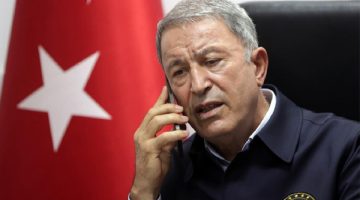 Bakan Akar Ukraynalı mevkidaşı ile görüştü