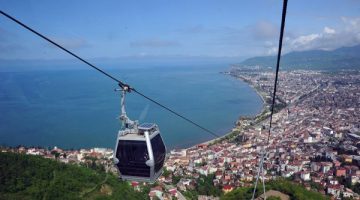 Ordu’da teleferik hattı yeniden hizmette
