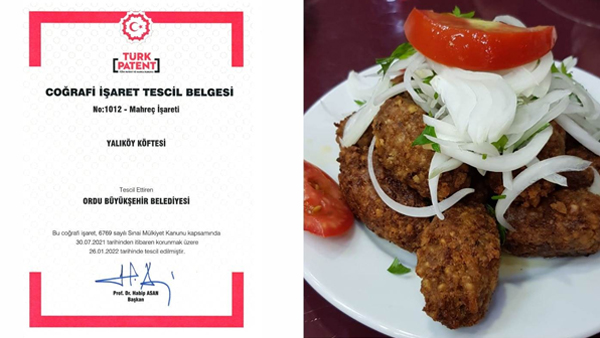 Ordu’nun Meşhur Yemeği Yalıköy Köftesi Tescillendi