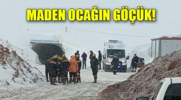 Çinko madeninde göçük: 1 işçi öldü