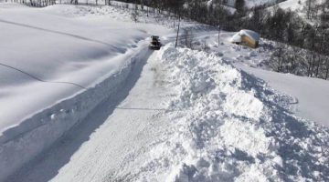 Ordu karla mücadele ediyor