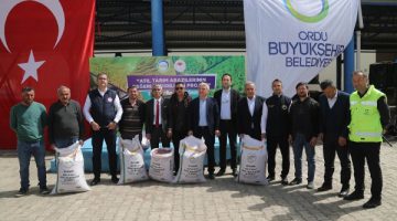 Ordu’da atıl arazilerde üretime kazandırıldı