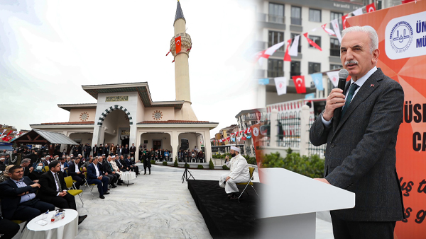 Hasan Hüseyin Şentürk Camii hizmete açıldı