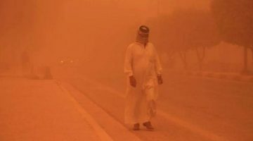 Kum fırtınası nedeniyle 2 bin kişi hastanelik oldu!