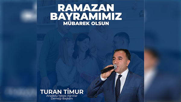 Başkan Timur’dan Bayram Mesajı