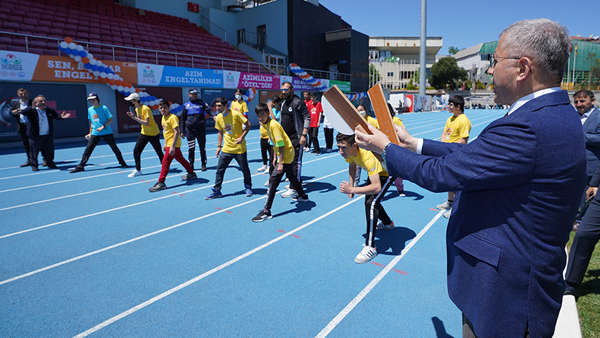 15. Uluslararası Özel Sporcular Atletizm Şenliği Gerçekleştirildi
