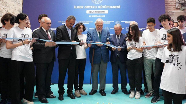 22 Bin Kitaplı İlber Ortaylı Kütüphanesi Açıldı