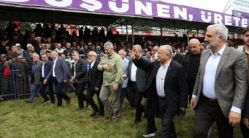 PERŞEMBE YAYLASI YİĞİTLERİ AĞIRLADI