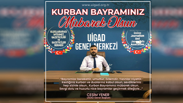 Başkan Yener’den Bayram Mesajı