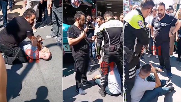 Kendisini dolandıran adamı yakaladı!