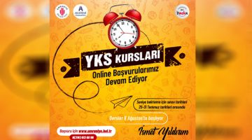 YKS hazırlık kursu kayıtları devam ediyor