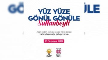 Ak Sultanbeyli “Yüz Yüze 100 Gün’de” Vatandaşla Buluşacak