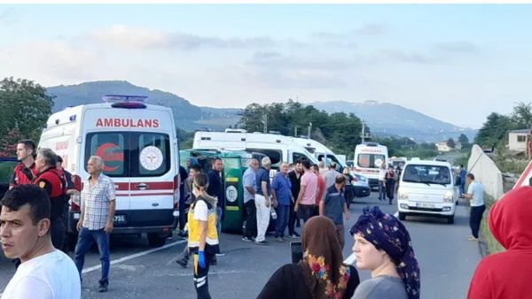 Ordu’da feci kaza: 17 yaralı