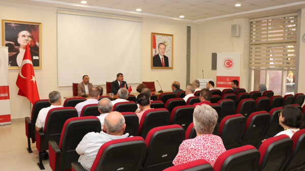 Kaymakam Şahin Muhtarlar Toplantısını Gerçekleştirdi