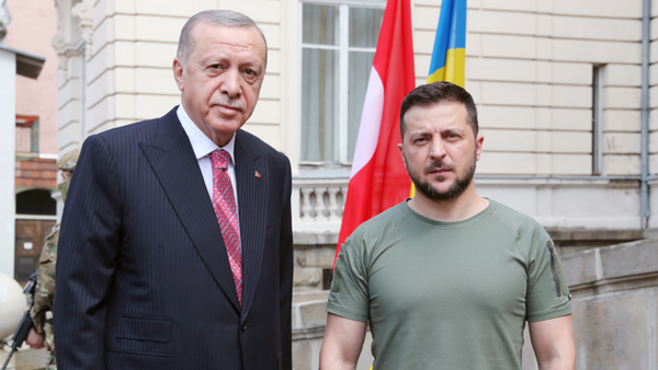 Cumhurbaşkanı Erdoğan, Mevkidaşı Zelenskiy ile görüştü