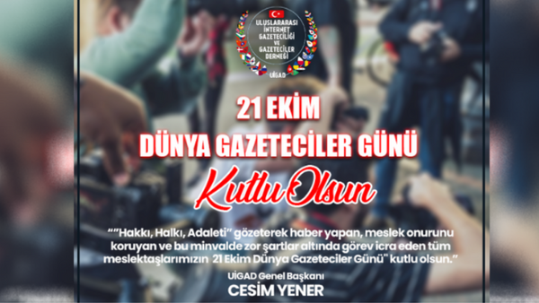 Başkan Yener’den 21 Ekim Gazeteciler Günü Mesajı