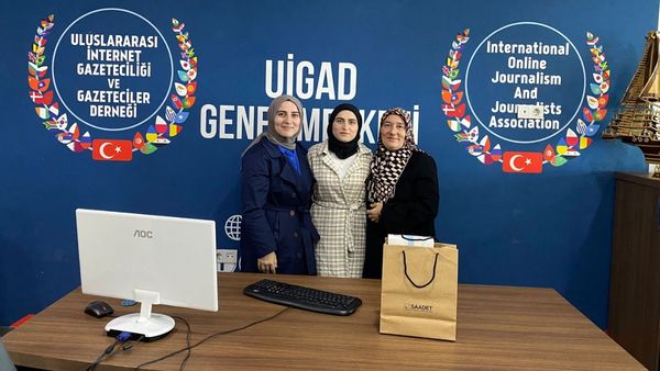 Saadet Partisi Kadın Kolları’ndan, UİGAD’a Ziyaret